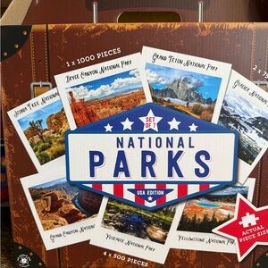 National Parks Puzzle Set - 1000 Pieces